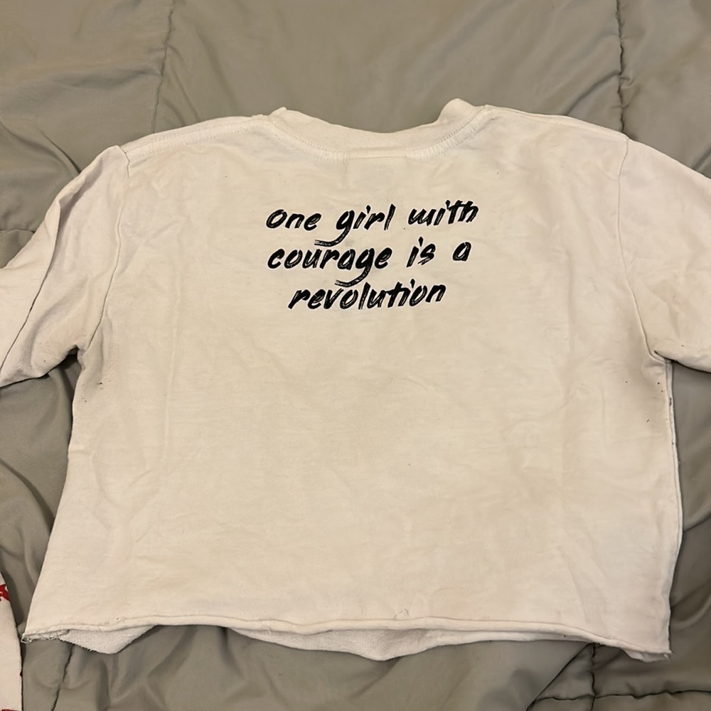 Girl Rising Cropped Long Sleeve - Picture 2 of 4